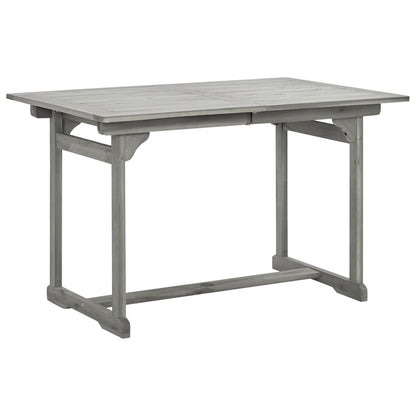 Garden Dining Set | Grey | Solid Acacia wood | Standard | Extendable