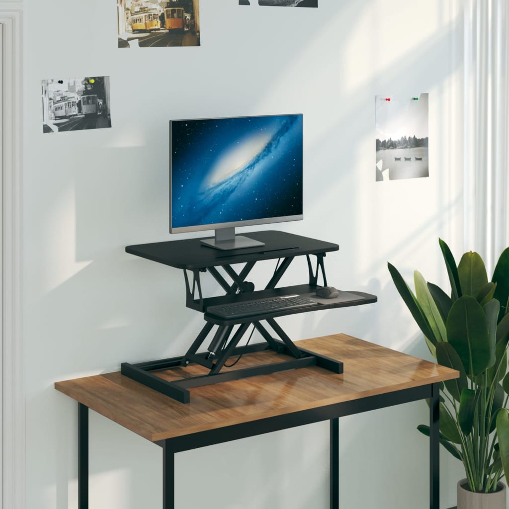 Adjustable Workstation 60x40x(13-41.5) cm Steel and Engineered Wood