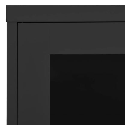 Office Cabinet Anthracite 90x40x70 cm Steel