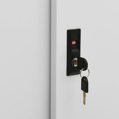 Office Cabinet | Light grey | Steel | Medium | Locks | Office Cabinet