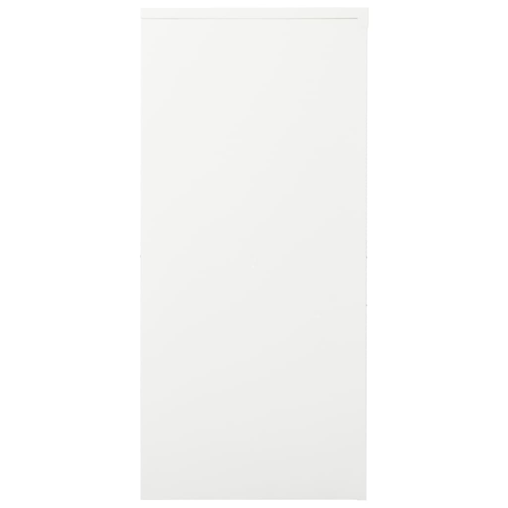 Sliding Door Cabinet | White | Steel | Medium | Locks