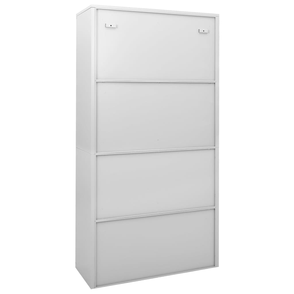 Office Cabinet | Light Grey | Steel | Large | Office Cabinet