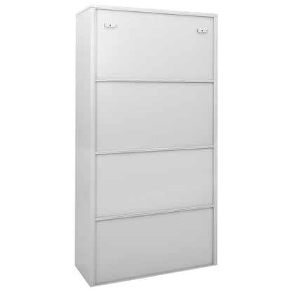 Office Cabinet | Light Grey | Steel | Large | Office Cabinet