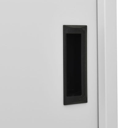 Office Cabinet | Light Grey | Steel | Large | Office Cabinet