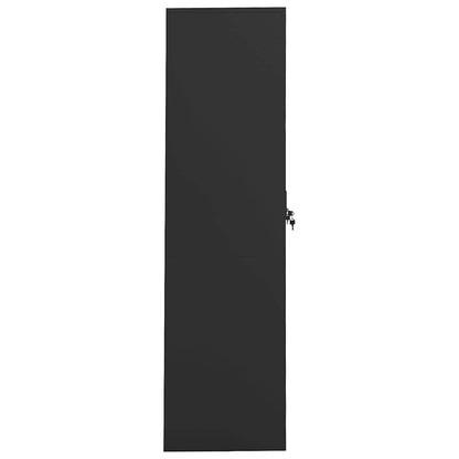 Wardrobe Anthracite 80x50x180 cm Steel