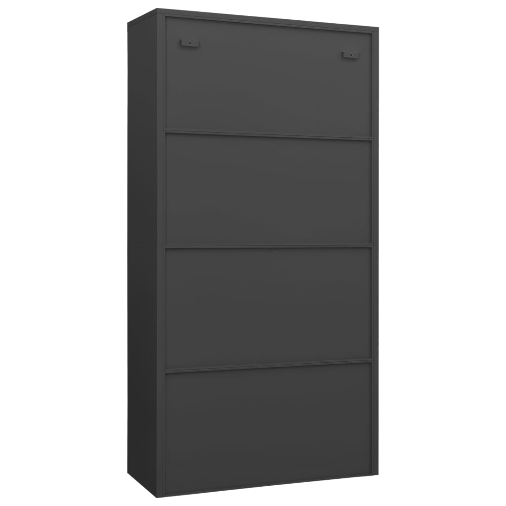 Locker Cabinet | Anthracite | Steel | Locker Cabinet | Rectangular