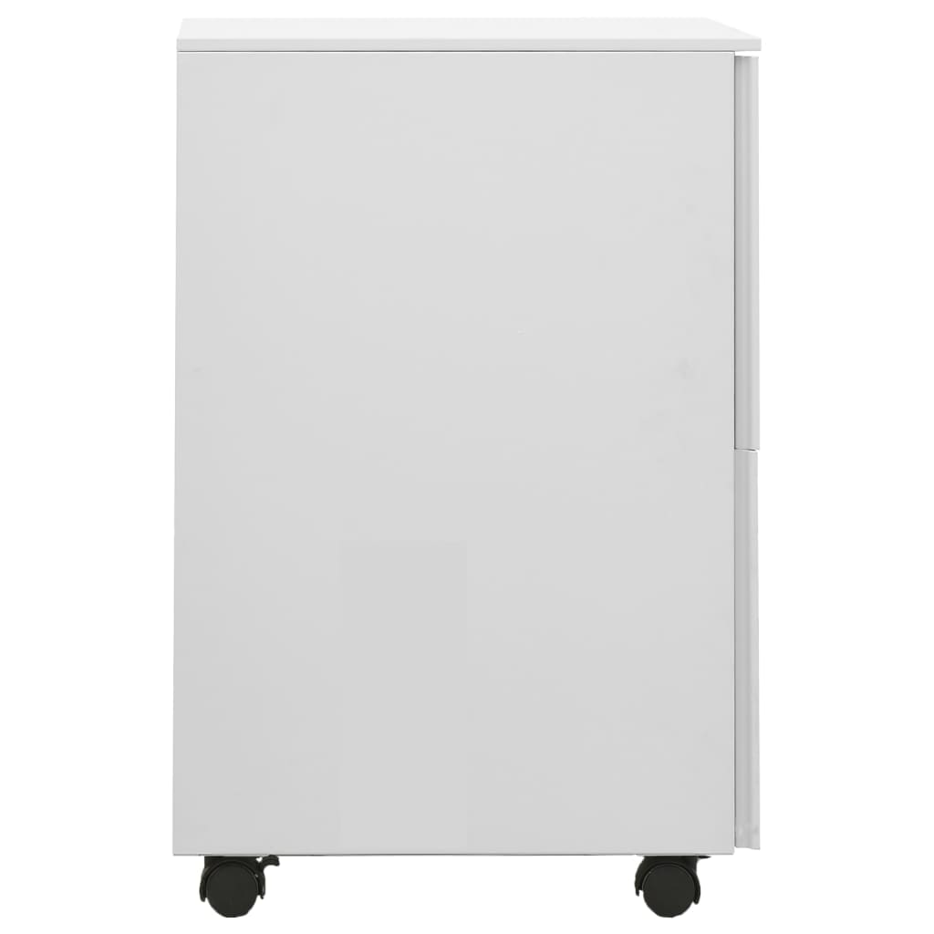 File Cabinet | Light grey | Steel | 39x45x67 cm | File Cabinet
