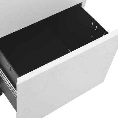 File Cabinet | Light grey | Steel | 39x45x67 cm | File Cabinet