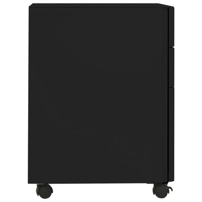 File Cabinet | Black | Steel | File Cabinet | Rectangular | Modern