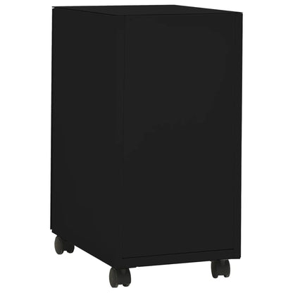 File Cabinet | Black | Steel | File Cabinet | Rectangular | Modern