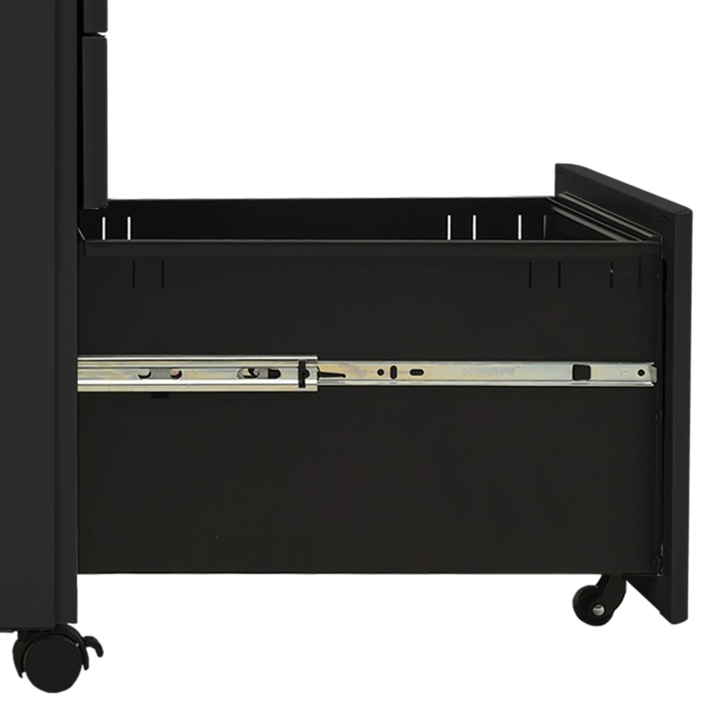 File Cabinet | Anthracite | Steel | 30x45x59 cm | Drawers | File Cabinet