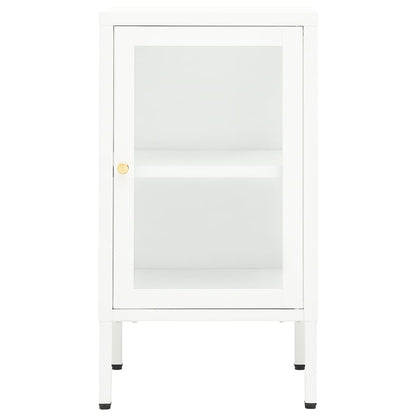 Sideboard 38x35x70 cm Metal and Glass