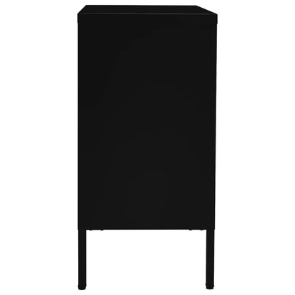 Sideboard | Black | Steel | Medium | Sideboard | Rectangular | Modern
