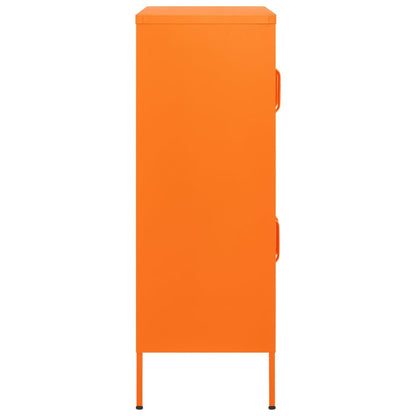 Storage Cabinet | Orange | Steel | Medium | Storage Cabinet | Rectangular