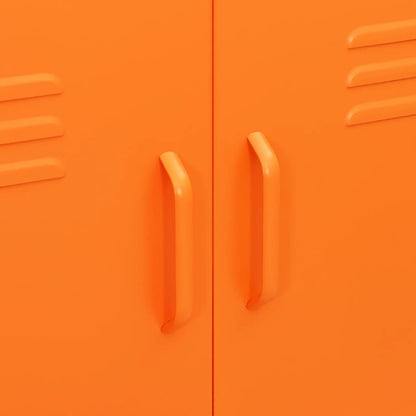 Storage Cabinet | Orange | Steel | Medium | Storage Cabinet | Rectangular