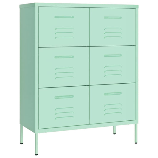 Drawer Cabinet | Mint | Steel | Medium | Levelers | Drawer Cabinet