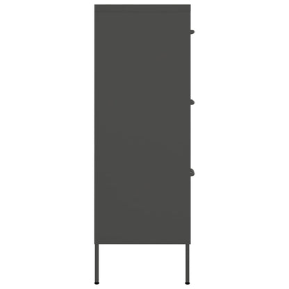 Drawer Cabinet | Anthracite | Steel | Medium | Drawer Cabinet