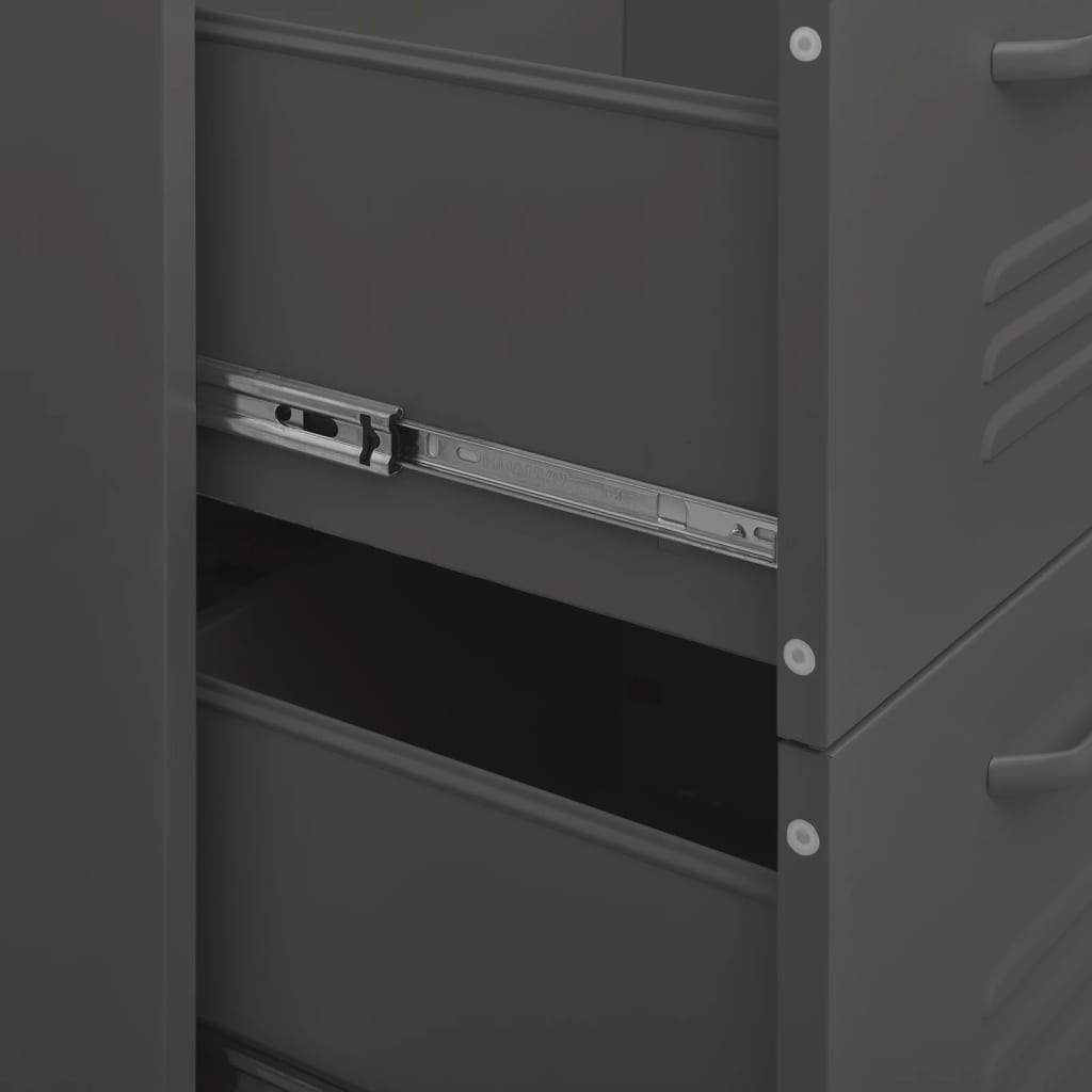 Drawer Cabinet | Anthracite | Steel | Medium | Drawer Cabinet
