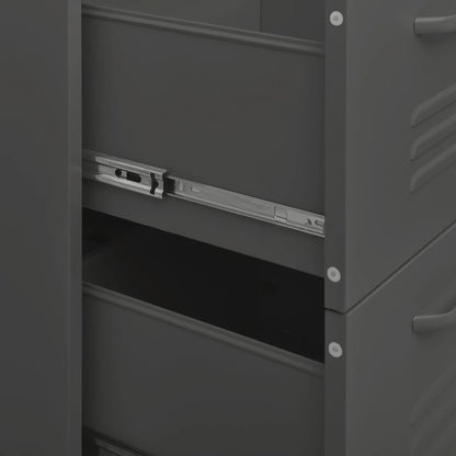 Drawer Cabinet | Anthracite | Steel | Medium | Drawer Cabinet