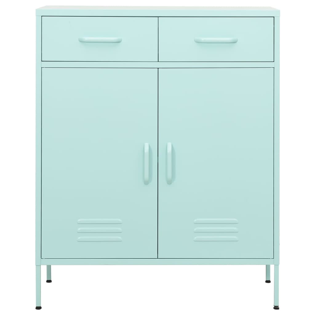 Storage Cabinet | Mint | Steel | Mid-size | Levelers | Storage Cabinet