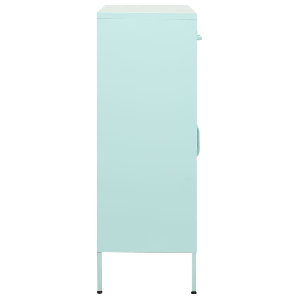 Storage Cabinet | Mint | Steel | Mid-size | Levelers | Storage Cabinet