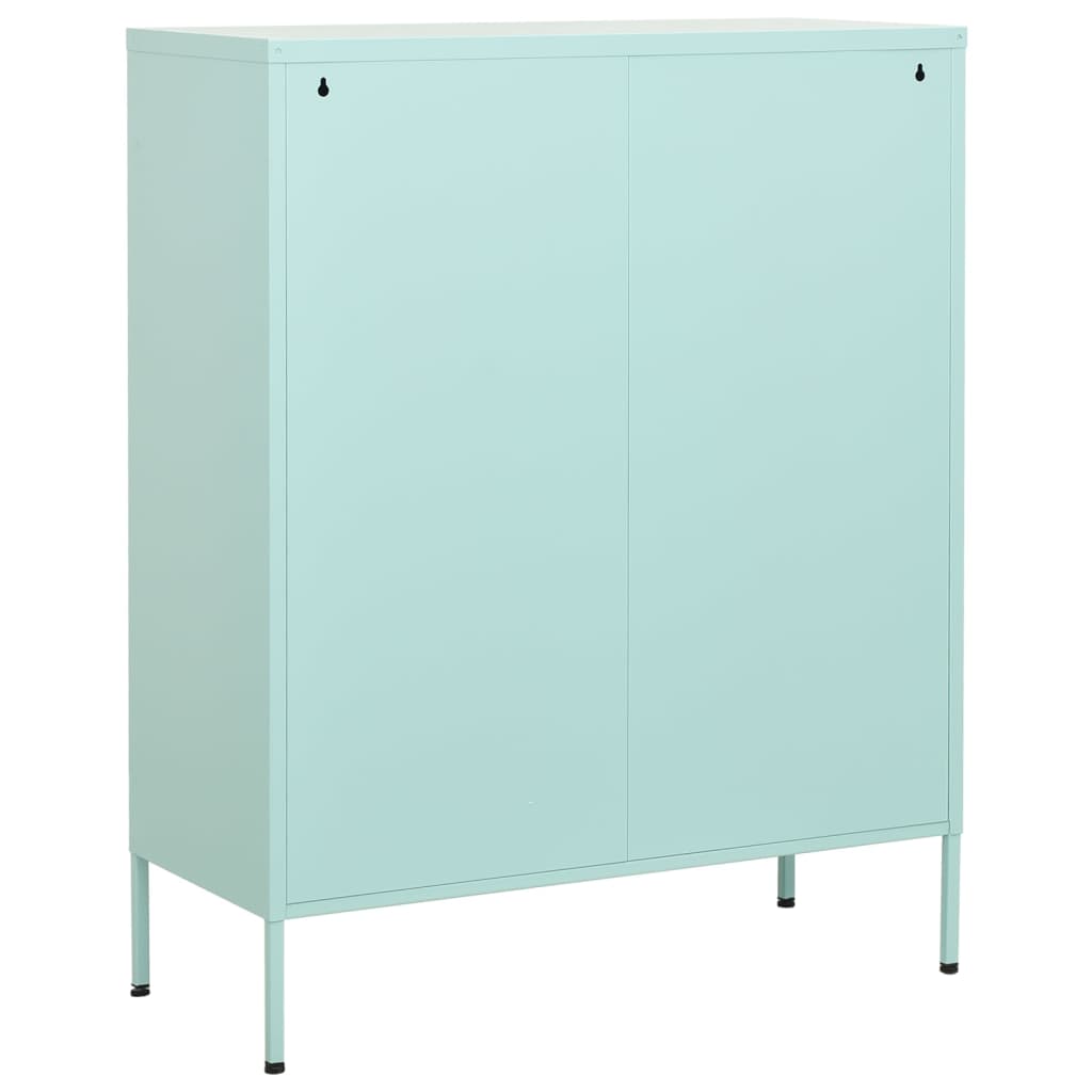 Storage Cabinet | Mint | Steel | Mid-size | Levelers | Storage Cabinet