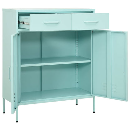 Storage Cabinet | Mint | Steel | Mid-size | Levelers | Storage Cabinet