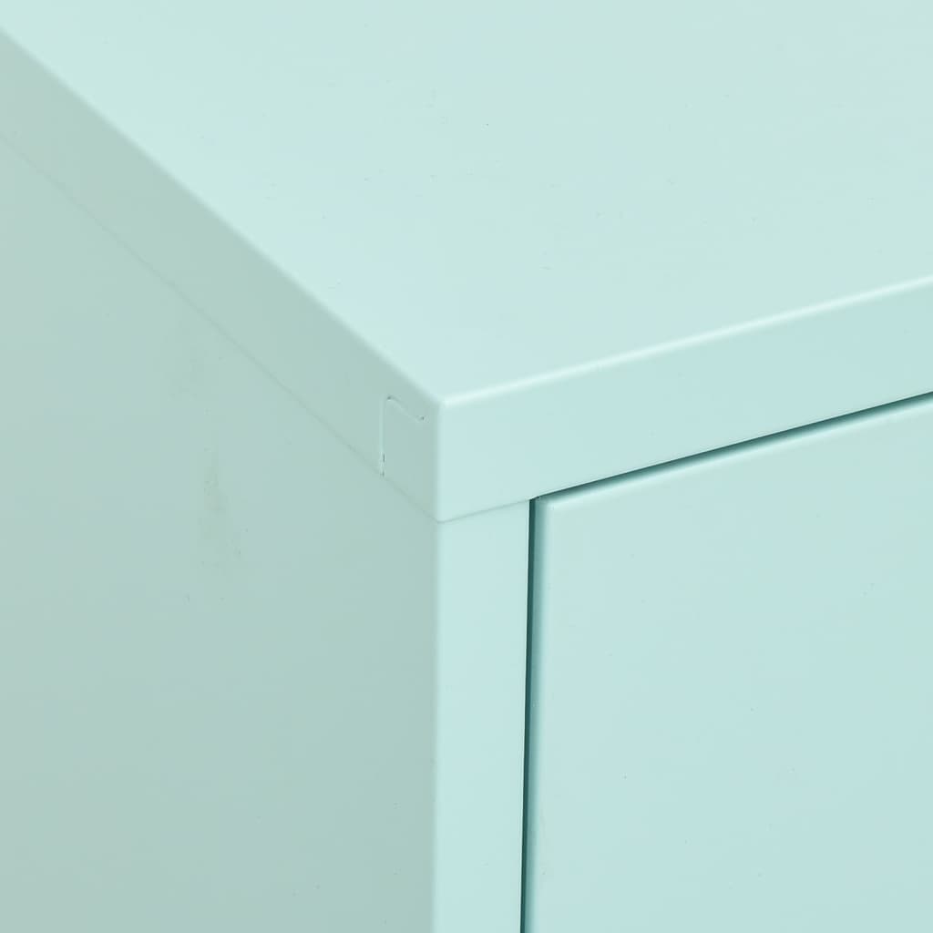 Storage Cabinet | Mint | Steel | Mid-size | Levelers | Storage Cabinet