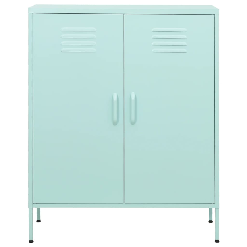 Storage Cabinet | Mint | Steel | Medium | Storage Cabinet | Rectangular