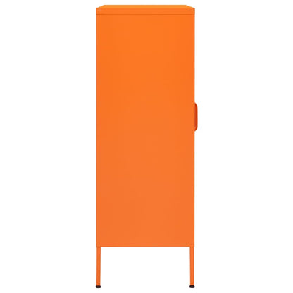 Storage Cabinet | Orange | Steel | Medium | Storage Cabinet | Rectangular