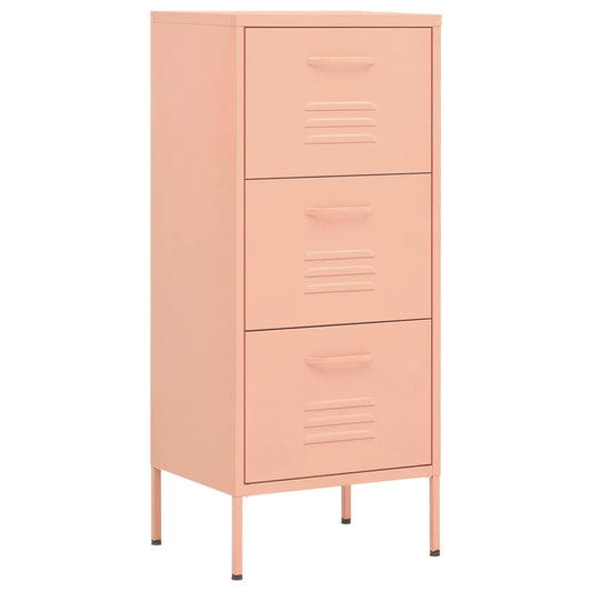 Storage Cabinet | Pink | Steel | Standard |  Adjustable Feet