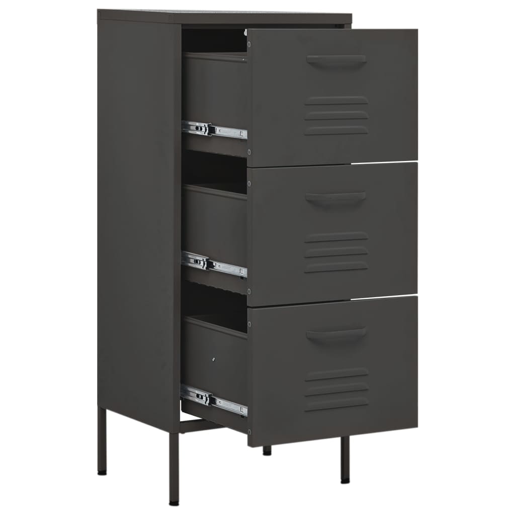 Storage Cabinet | Anthracite | Steel | Medium | Ball-Bearing