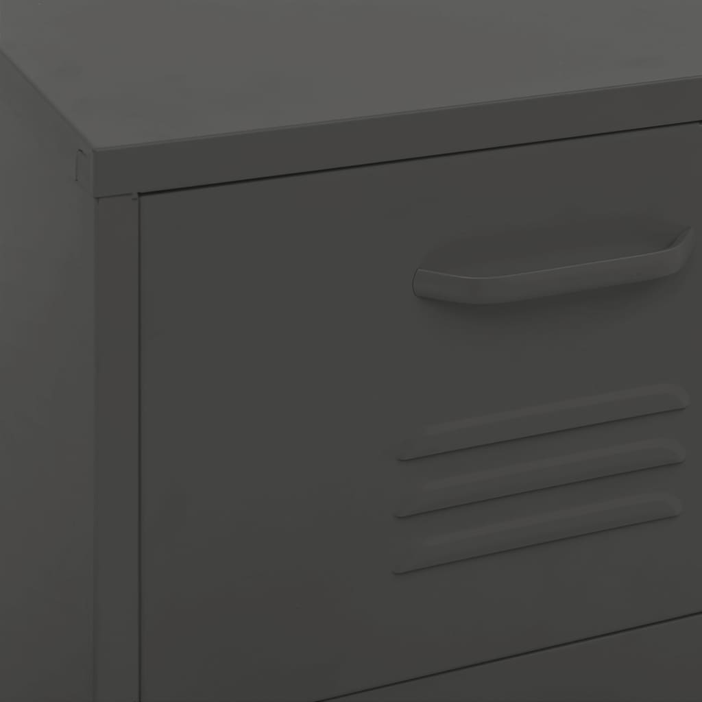 Storage Cabinet | Anthracite | Steel | Medium | Ball-Bearing