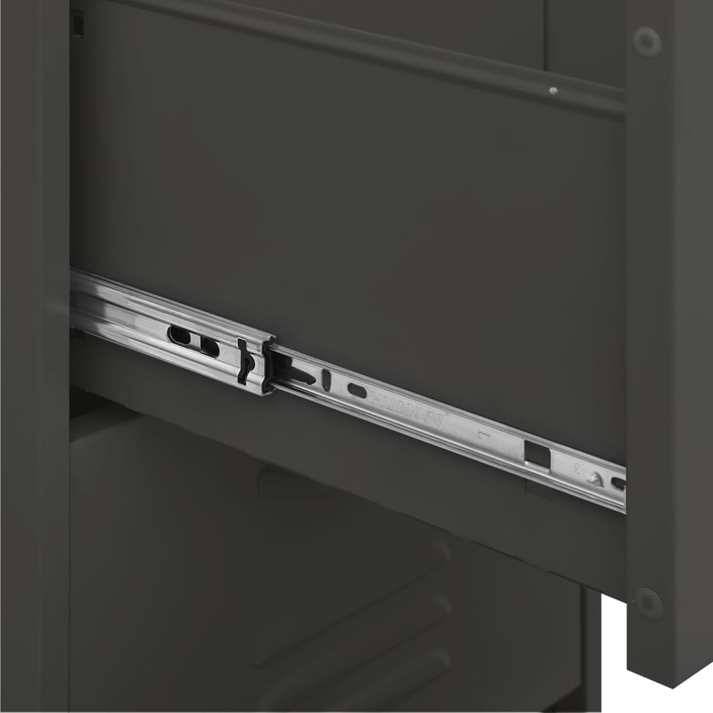 Storage Cabinet | Anthracite | Steel | Medium | Ball-Bearing