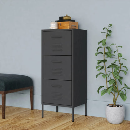 Storage Cabinet | Anthracite | Steel | Medium | Ball-Bearing