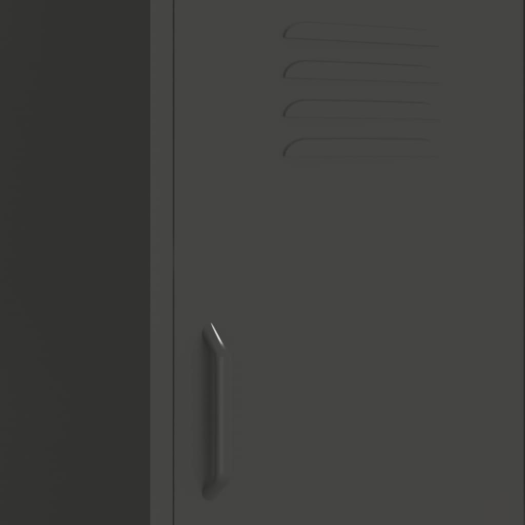 Storage Cabinet Anthracite 42.5x35x101.5 cm Steel