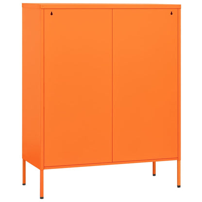 Chest Of Drawer | Orange | Steel | Medium | Chest Of Drawers