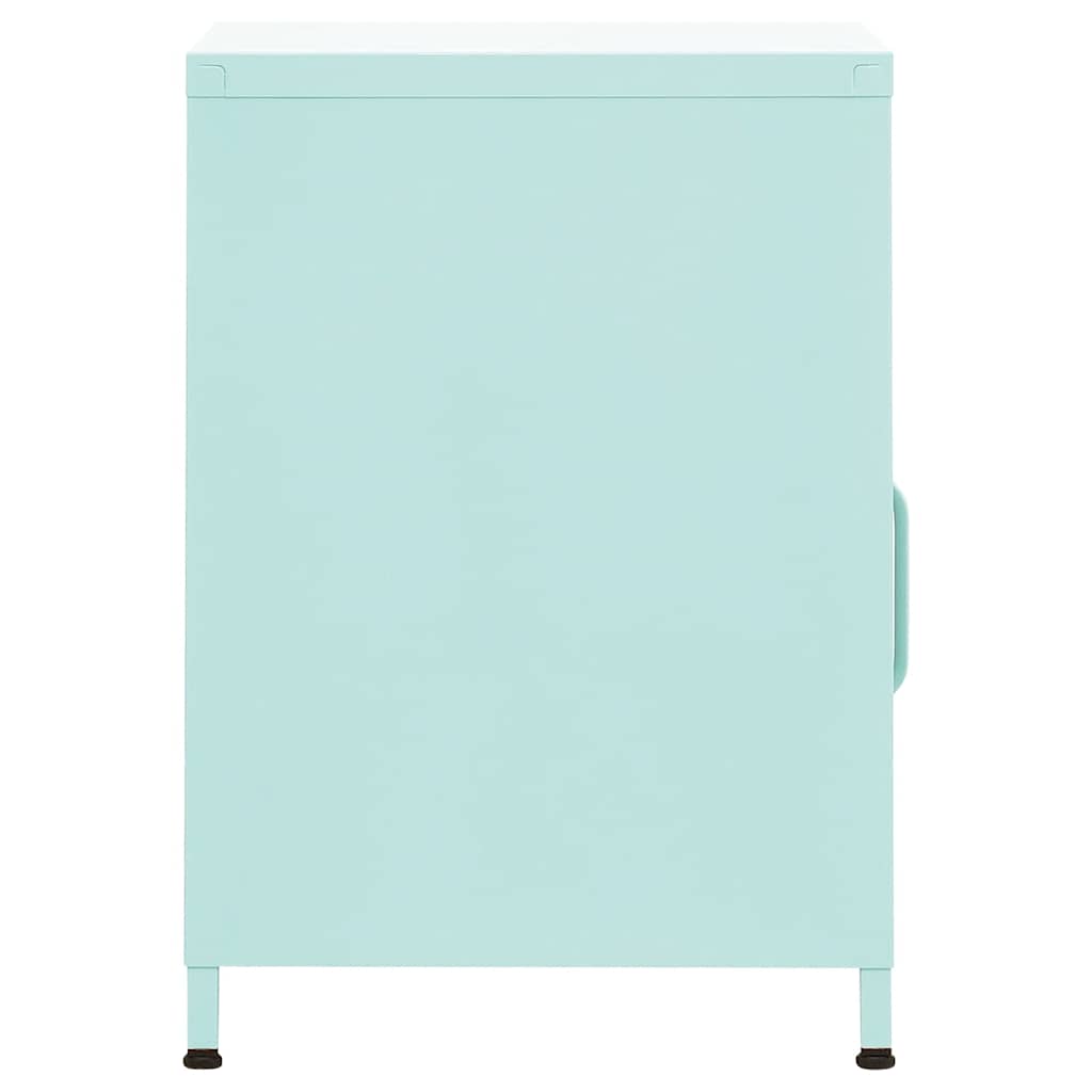 Nightstand Mint 35x35x51 cm Steel