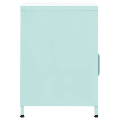Nightstand Mint 35x35x51 cm Steel