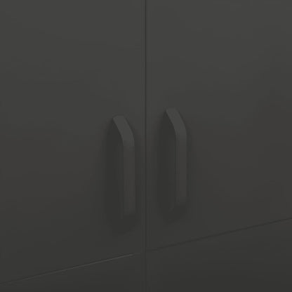 Wardrobe Anthracite 90x50x180 cm Steel