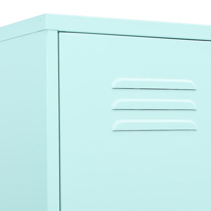 Locker Cabinet Mint 35x46x180 cm Steel
