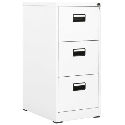 Filing Cabinet | White | Steel | Medium | Ball-Bearing | Filing Cabinet