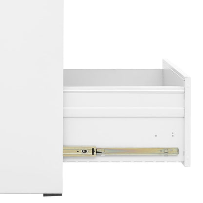 Filing Cabinet | White | Steel | Medium | Ball-Bearing | Filing Cabinet