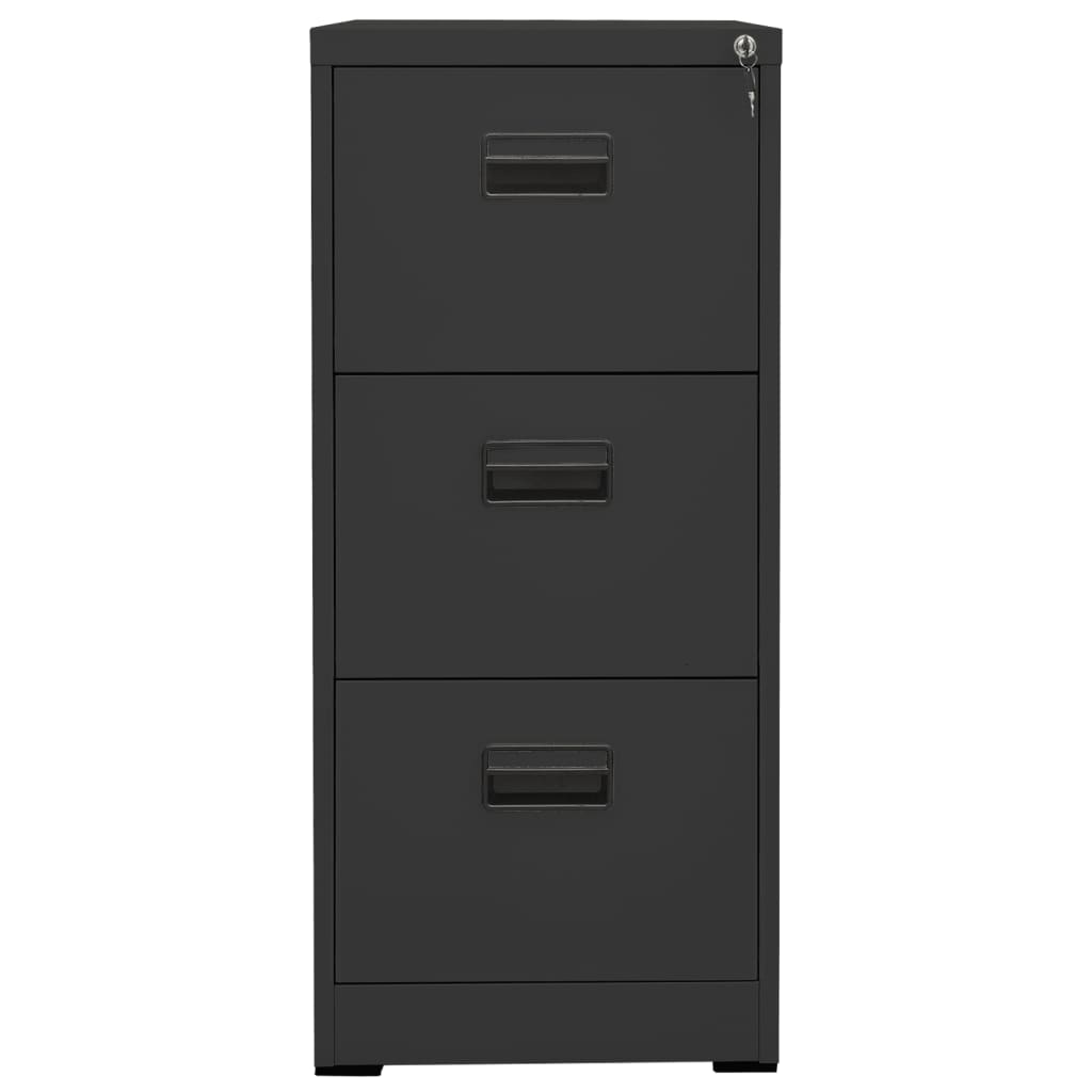 Filing Cabinet | Anthracite | Steel | Medium | Filing Cabinet
