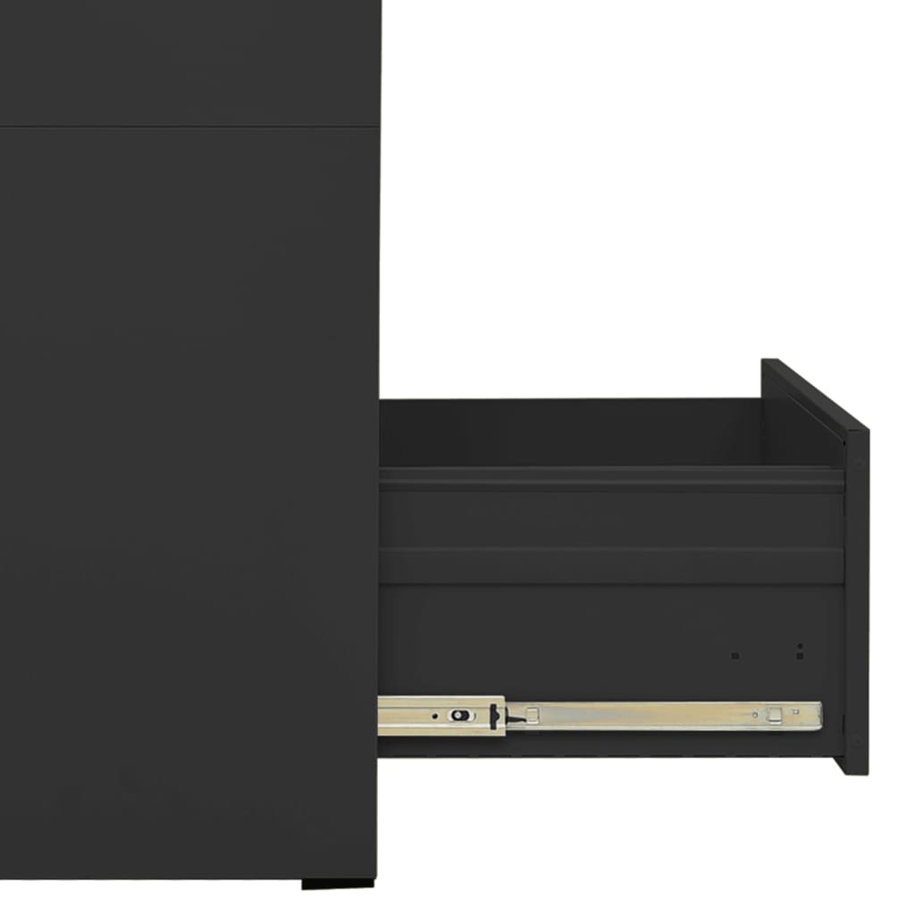 Filing Cabinet | Anthracite | Steel | Medium | Filing Cabinet