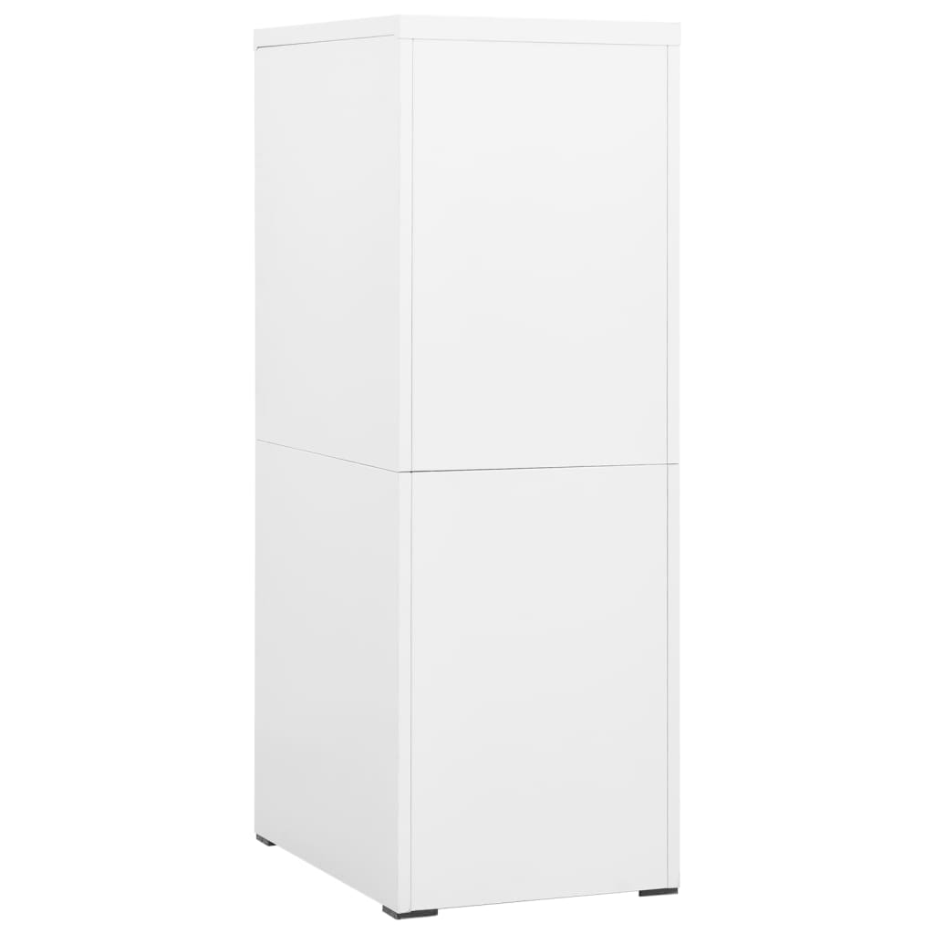 Filing Cabinet | White | Steel | Large | Filing Cabinet | Rectangular