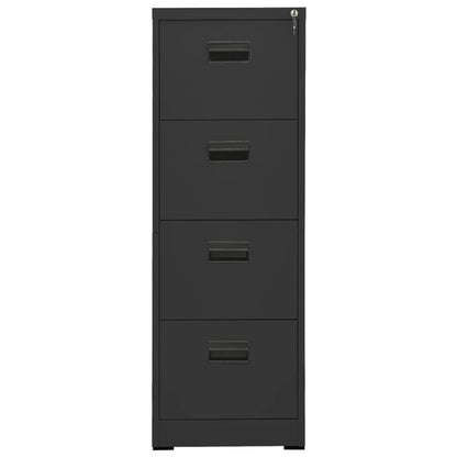 Filing Cabinet | Anthracite | Steel | Medium | Locks | Filing Cabinet