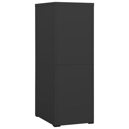Filing Cabinet | Anthracite | Steel | Medium | Locks | Filing Cabinet