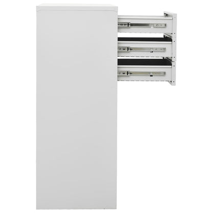 Office Cabinet | Light grey | Steel | Medium | Office Cabinets