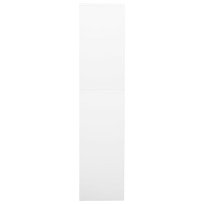 Office Cabinet | White | Steel | Large | Height-Adjustable Shelves